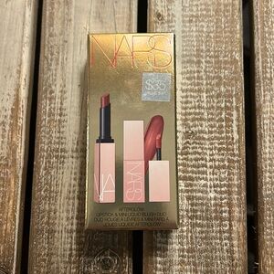 NWT NARS Holiday Set Afterglow Lipstick & Mini Liquid Blush Duo in Aragon